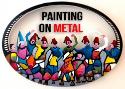 painting on metal