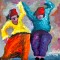 dancing men 40x40 - pls ask for availibility